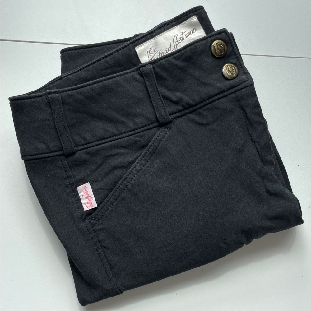 The Tailored Sportsman 28R Black Breeches